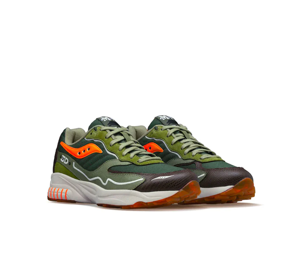 MAYBE TOMORROW X SAUCONY 3D GRID HURRICANE "TORTOISE" - Image 2