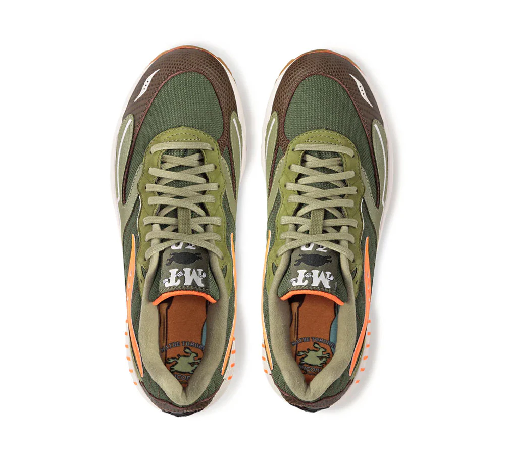 MAYBE TOMORROW X SAUCONY 3D GRID HURRICANE "TORTOISE" - Image 4