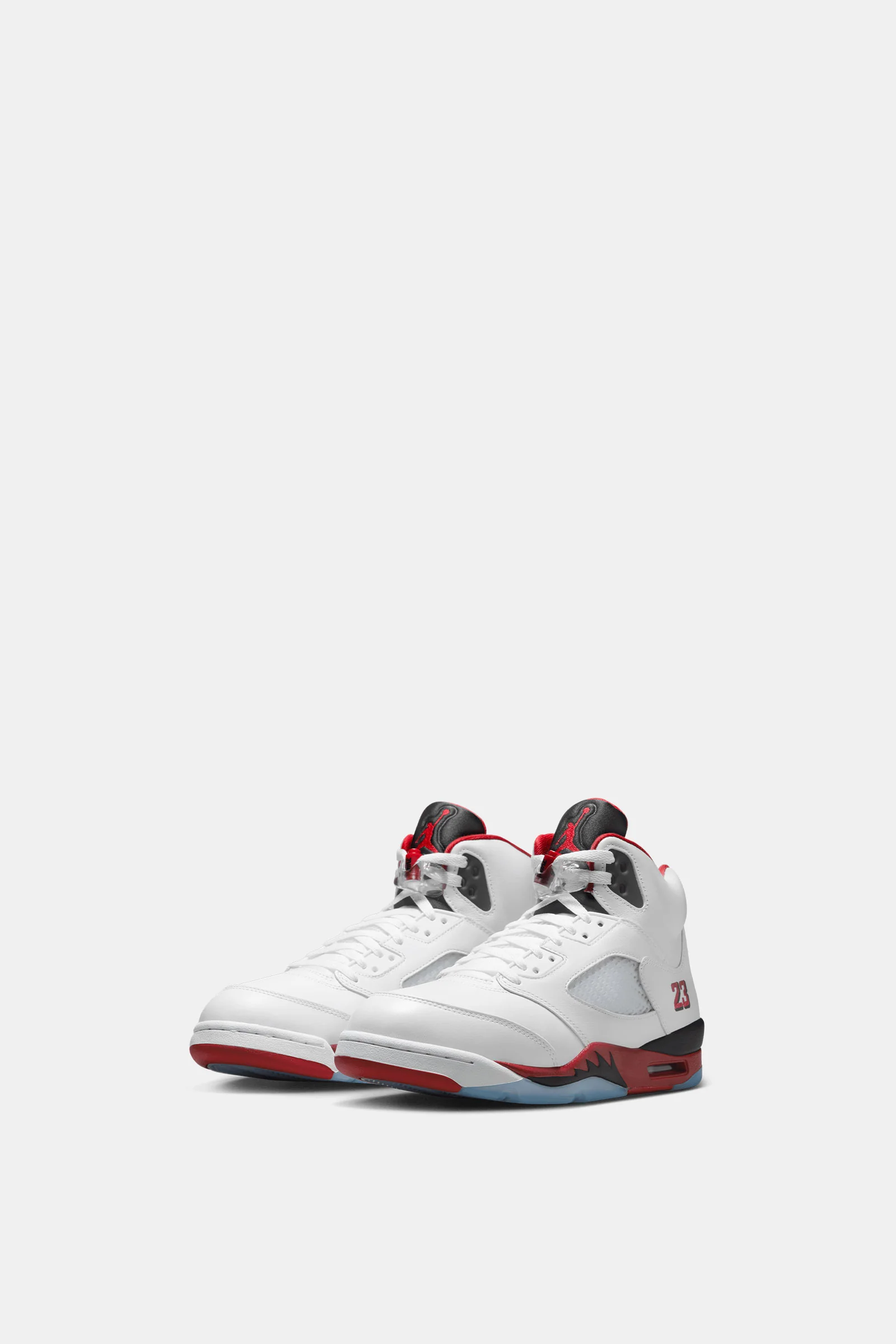 Air Jordan 5 Retro "Fire Red Black Tongue" - Image 2