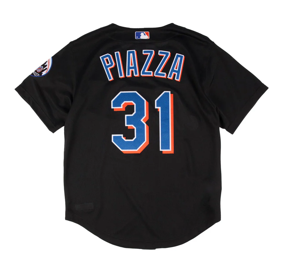AUTHENTIC BP JERSEY NEW YORK METS 2000 MIKE PIAZZA - Image 2