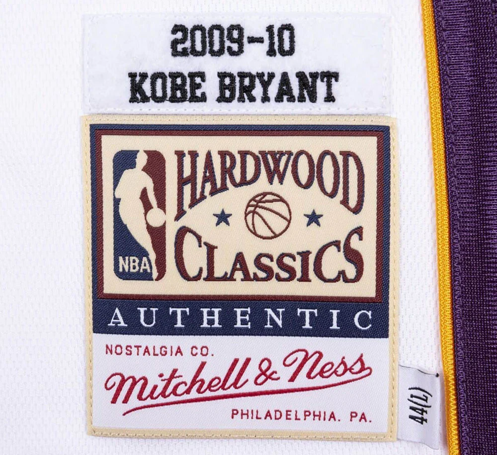 AUTHENTIC JERSEY LOS ANGELES LAKERS 2009-10 KOBE BRYANT - Image 3