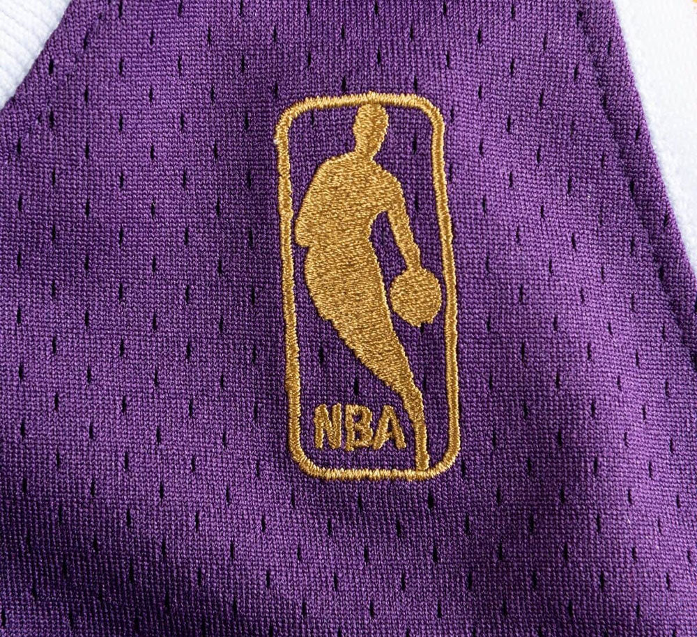 AUTHENTIC JERSEY LOS ANGELES LAKERS ROAD 1996-97 KOBE BRYANT - Image 3