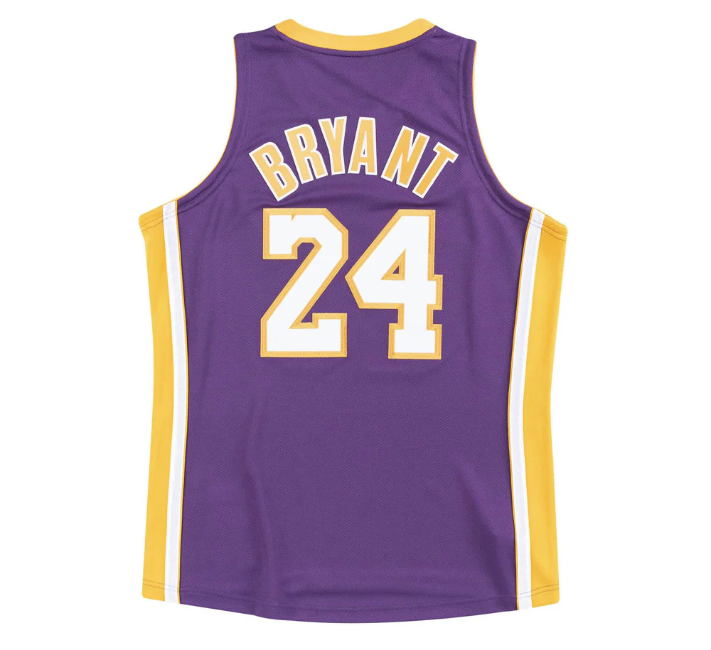 AUTHENTIC JERSEY LOS ANGELES LAKERS ROAD FINALS 2008-2009 KOBE BRYANT - Image 2