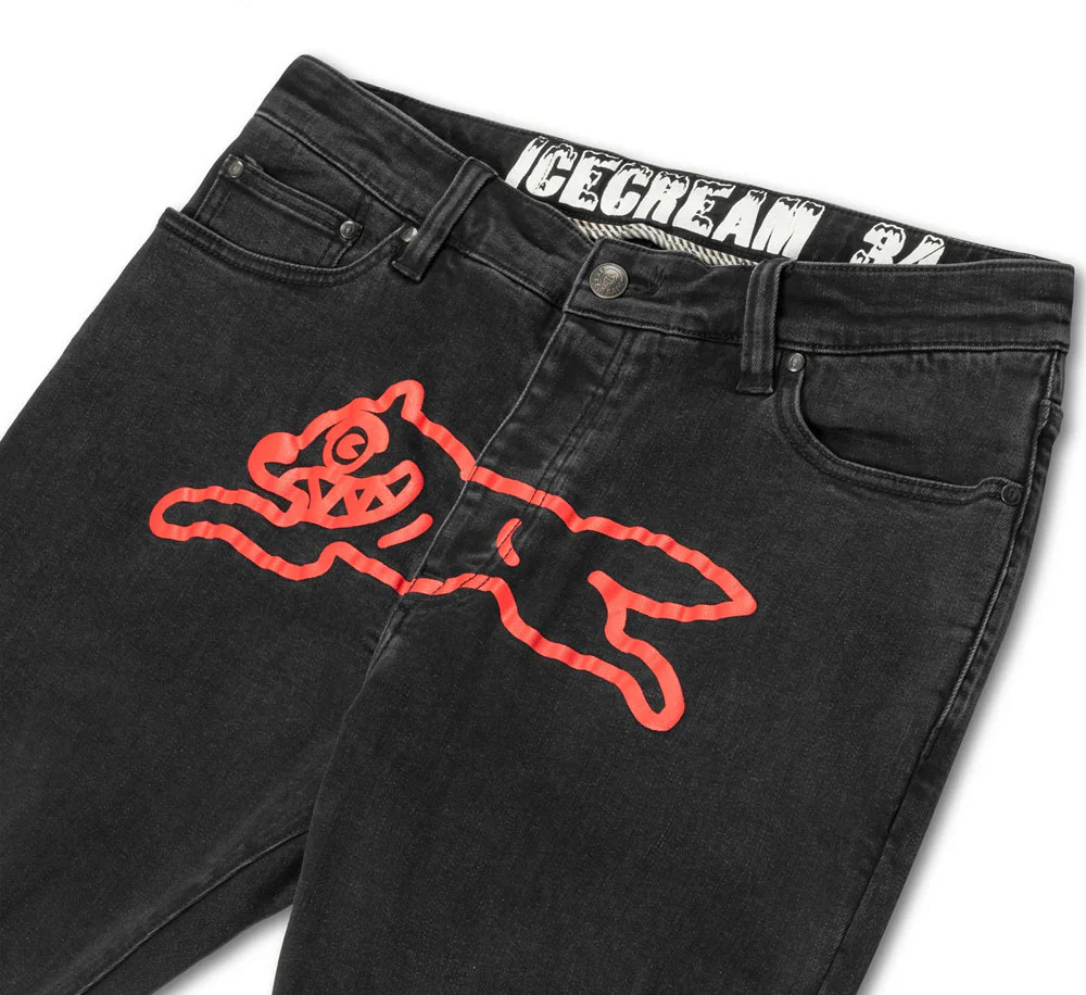BLACK RUNNING DOG JEAN - Image 3