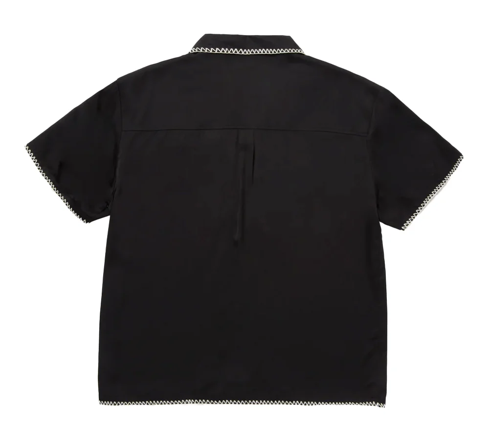 Blanket Stitch Woven Shirt - Image 2