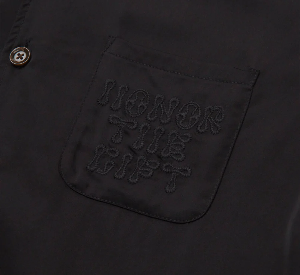 Blanket Stitch Woven Shirt - Image 4