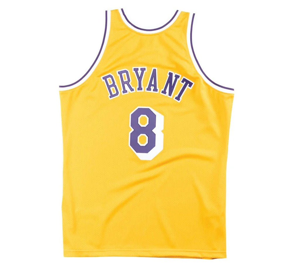 AUTHENTIC JERSEY LOS ANGELES LAKERS HOME 1996-97 KOBE BRYANT - Image 2