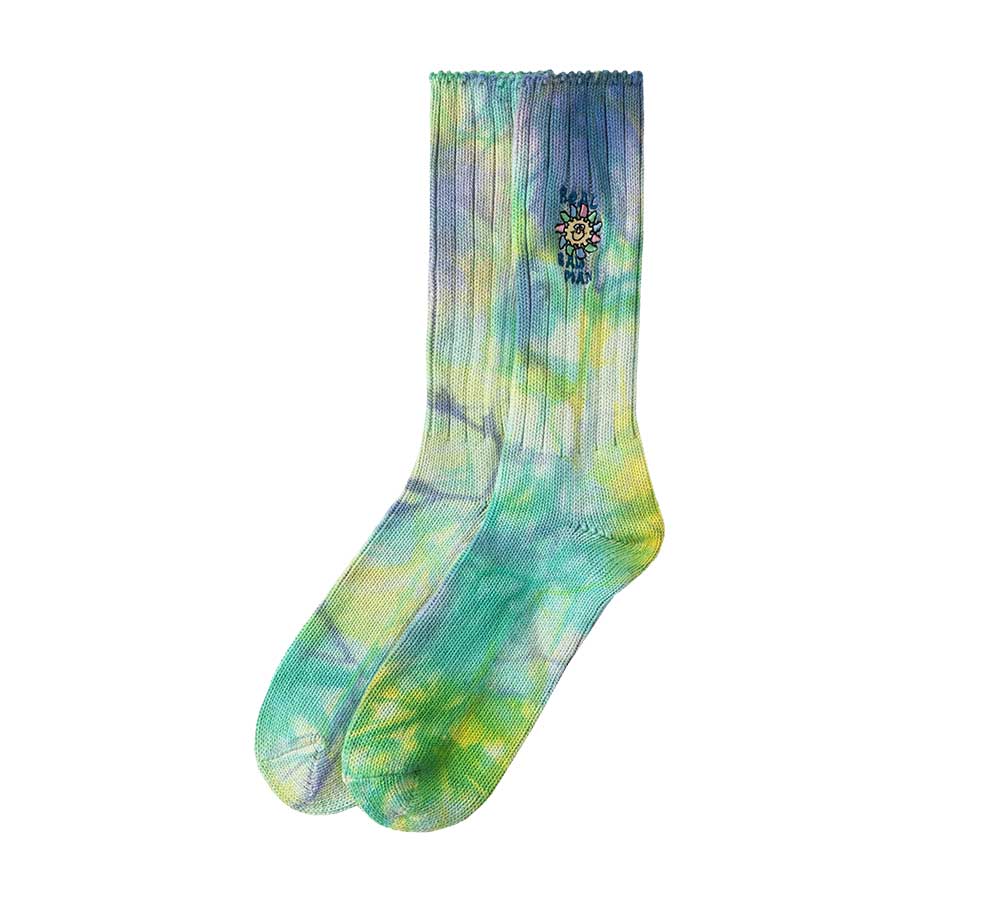 DELIC SUN TIE DYE & EMBROIDERED SOCKS