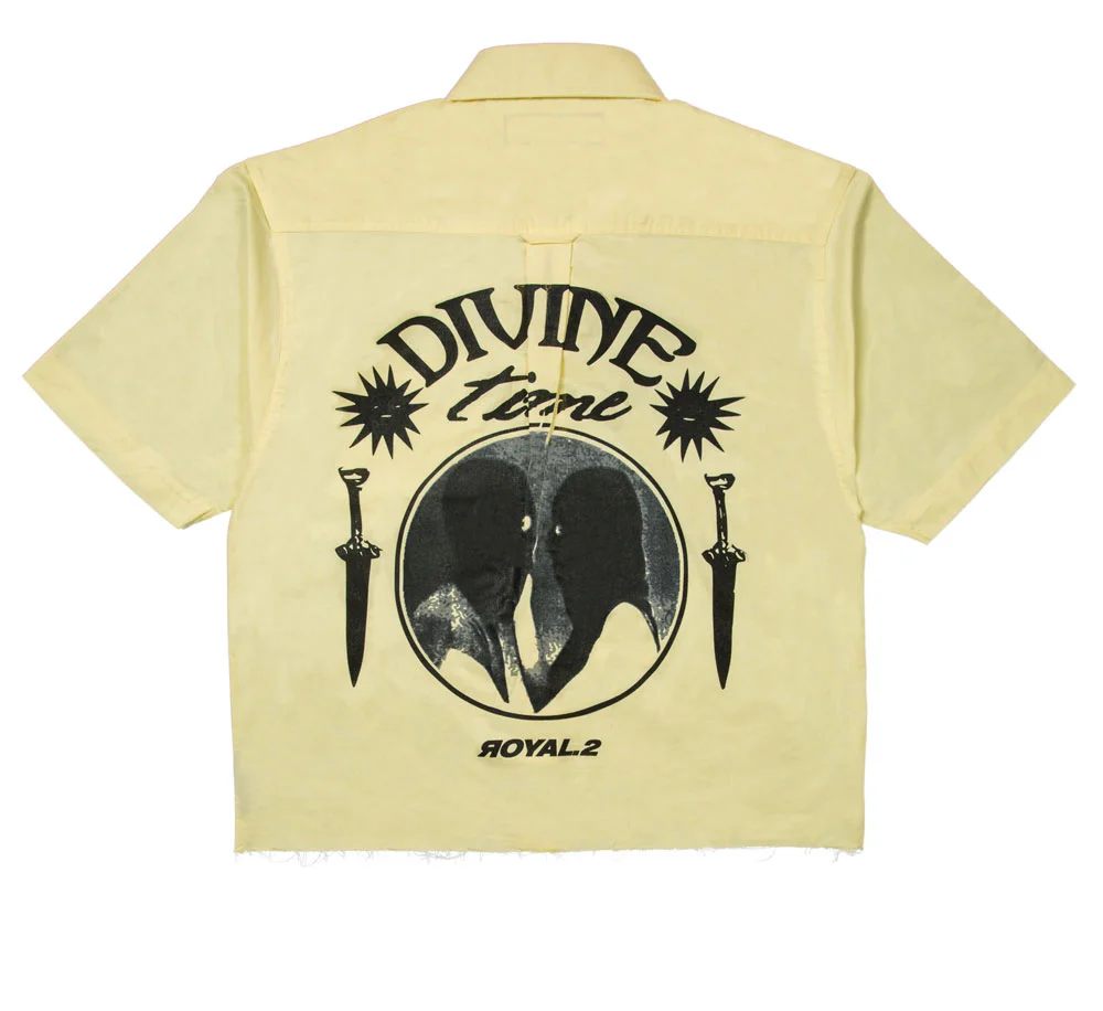 DIVINE TIME CROPPED OXFORD SHIRT - Image 2