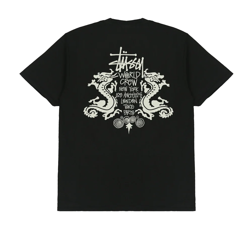 Double Dragon Pigment Dyed Tee - Image 2