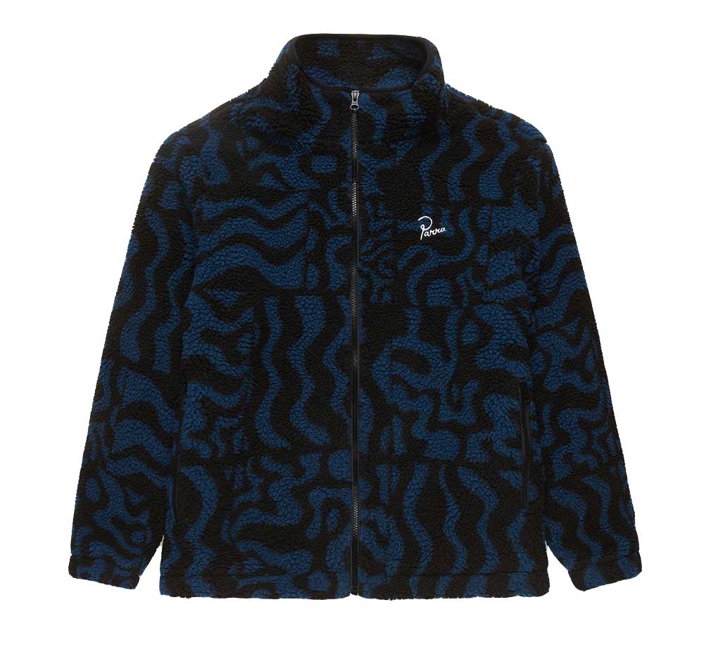 DUO GEM STONE SHERPA FLEECE JACKET