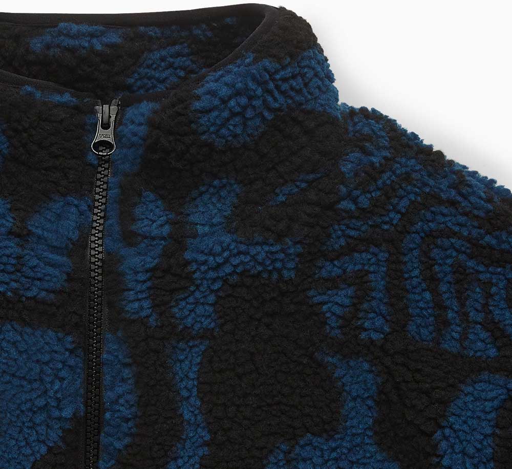 DUO GEM STONE SHERPA FLEECE JACKET - Image 3