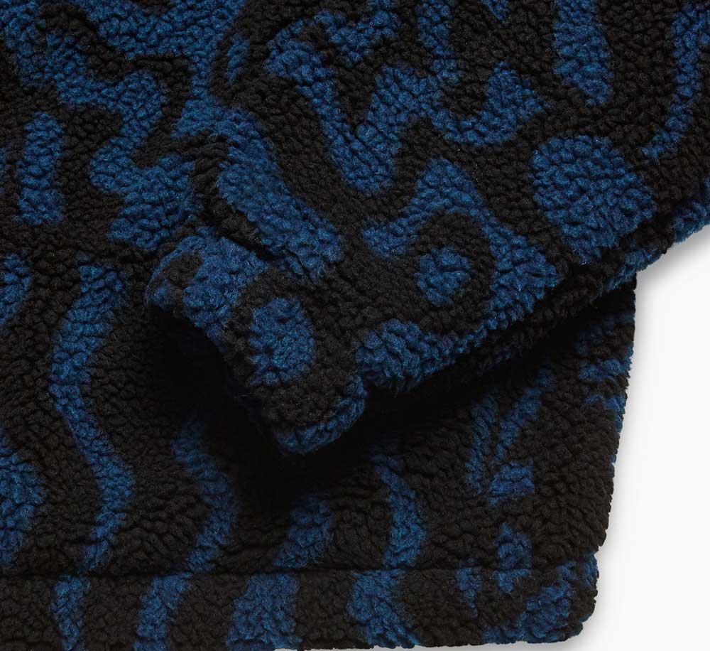DUO GEM STONE SHERPA FLEECE JACKET - Image 4