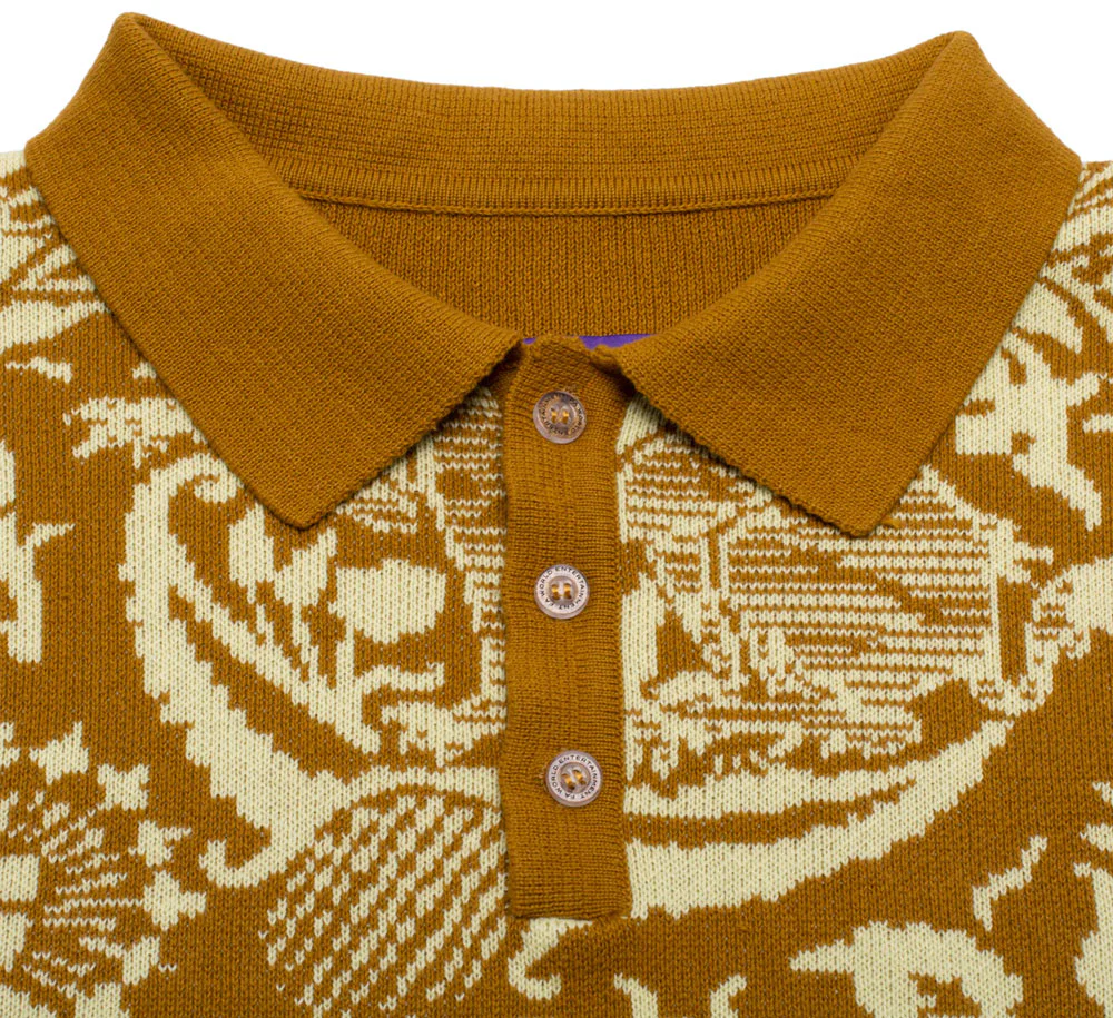 FANCY KNIT L/S POLO - Image 2