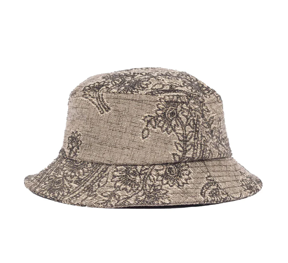 FLORAL DEMASK BUCKET HAT