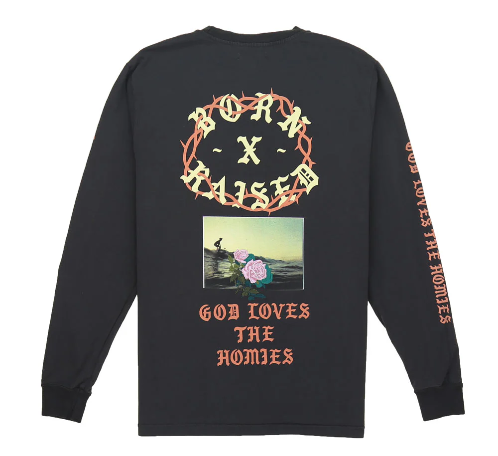 GOD LOVES THE HOMIES L/S TEE