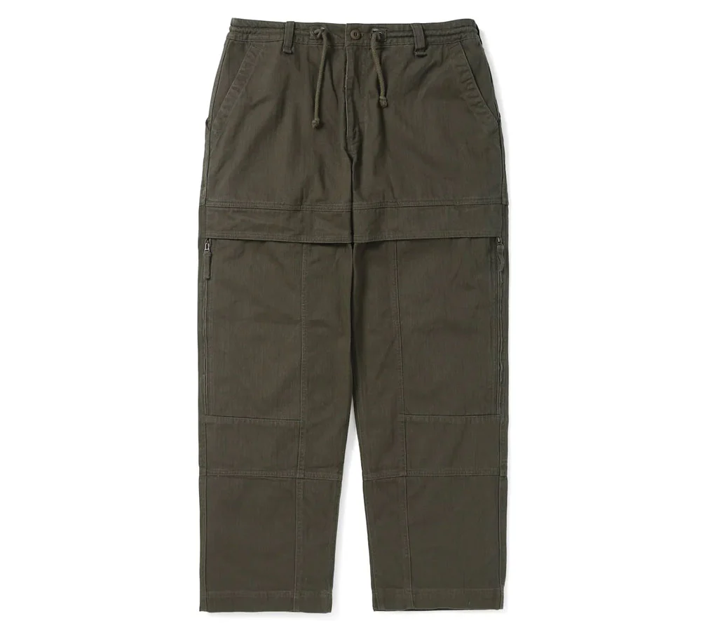 Herringbone Utility Pant