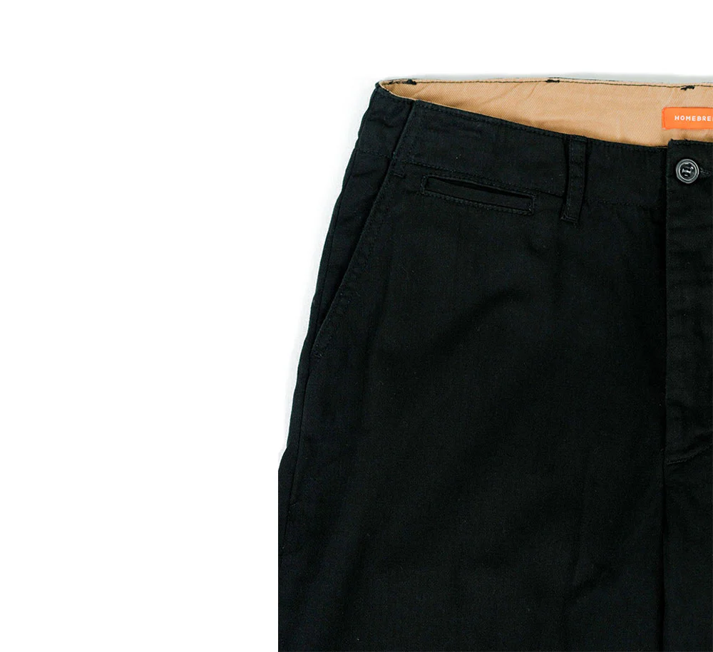 Homebred Herringbone Straight Fit Chino Pant - Image 3