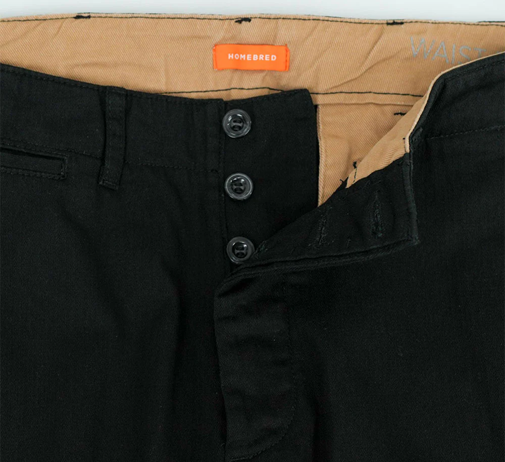 Homebred Herringbone Straight Fit Chino Pant - Image 4