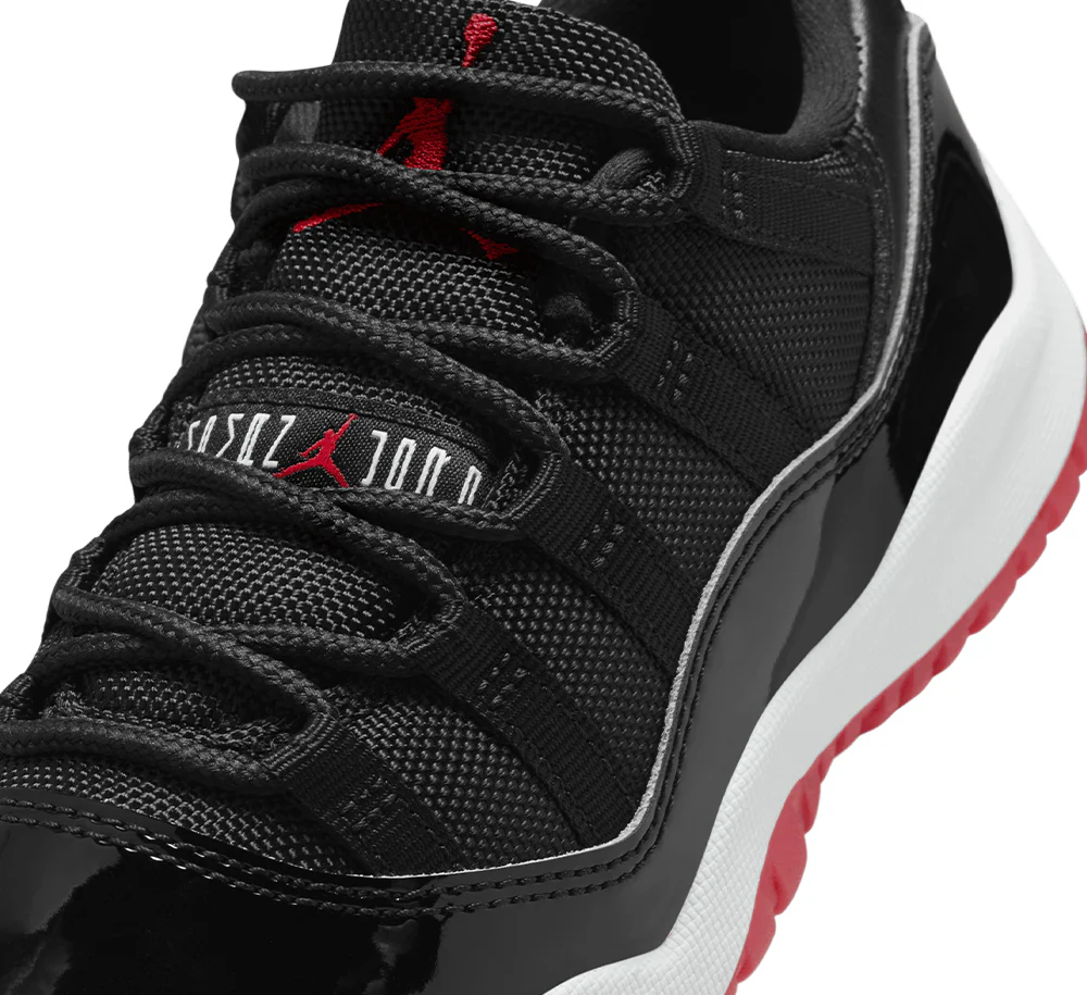 Jordan 11 Retro Low (PS) "Bred" - Image 6