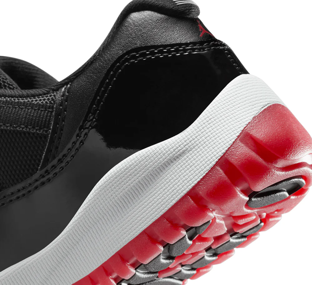 Jordan 11 Retro Low (PS) "Bred" - Image 7