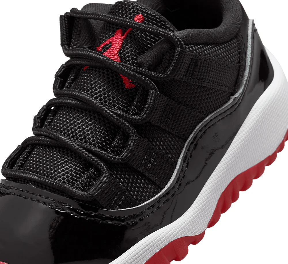 Jordan 11 Retro Low (TD) "Bred" - Image 6