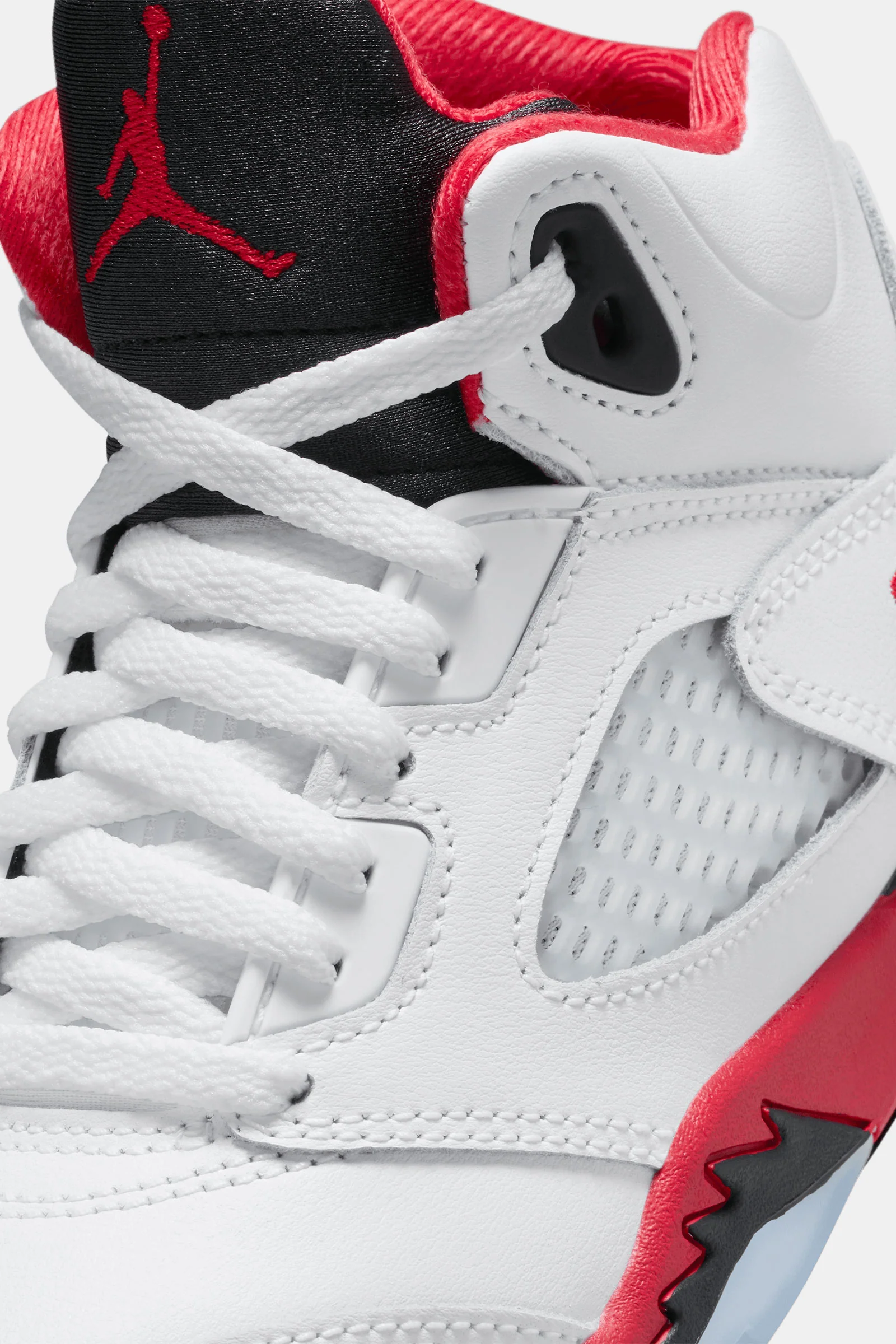 Jordan 5 Retro "Fire Red Black Tongue"(PS) - Image 6