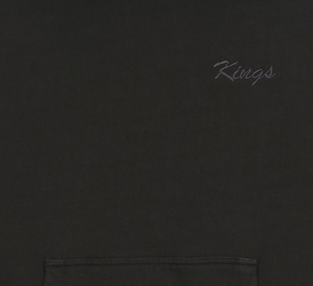 Kings Big Script Garment Washed Hoodie - Image 2