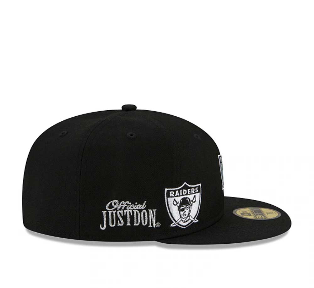 LAS VEGAS RAIDERS JUST DON NFL 59FIFTY - Image 3