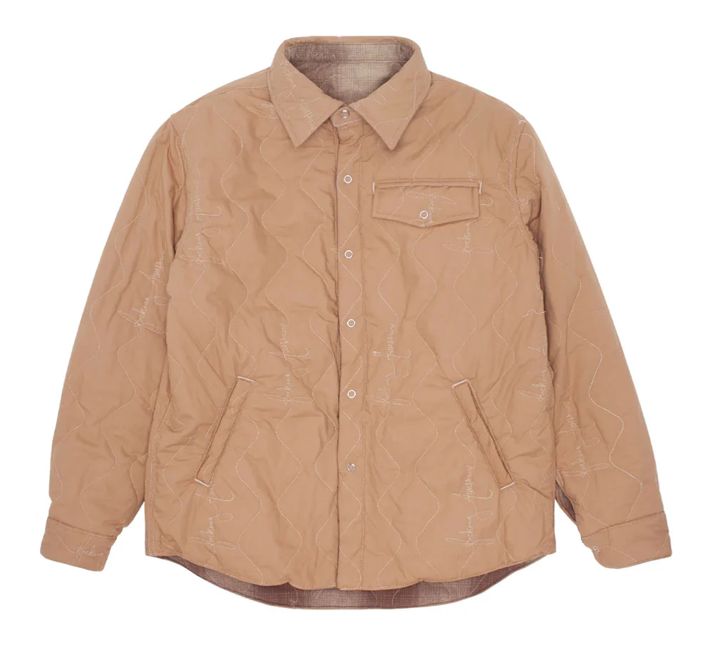 LIGHTWEIGHT REVERSIBLE FLANNEL JACKET - Image 2
