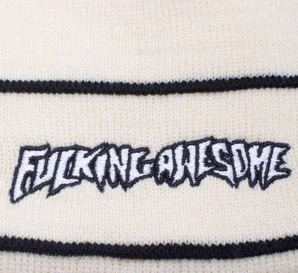 LITTLE STAMP STRIPE CUFF BEANIE - Image 2