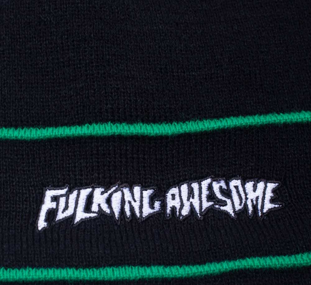 LITTLE STAMP STRIPE CUFF BEANIE - Image 2