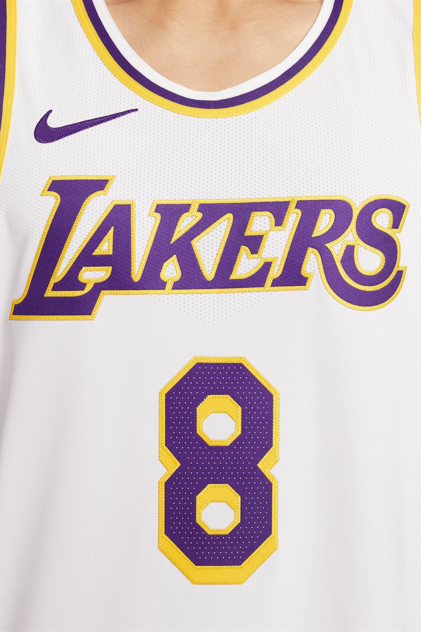 Los Angeles Lakers Association Edition Nike Dri-FIT ADV NBA Authentic Jersey - Image 3