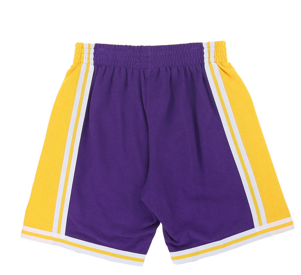 LOS ANGELES LAKERS REVERSE FLEECE SWINGMAN SHORT - Image 2