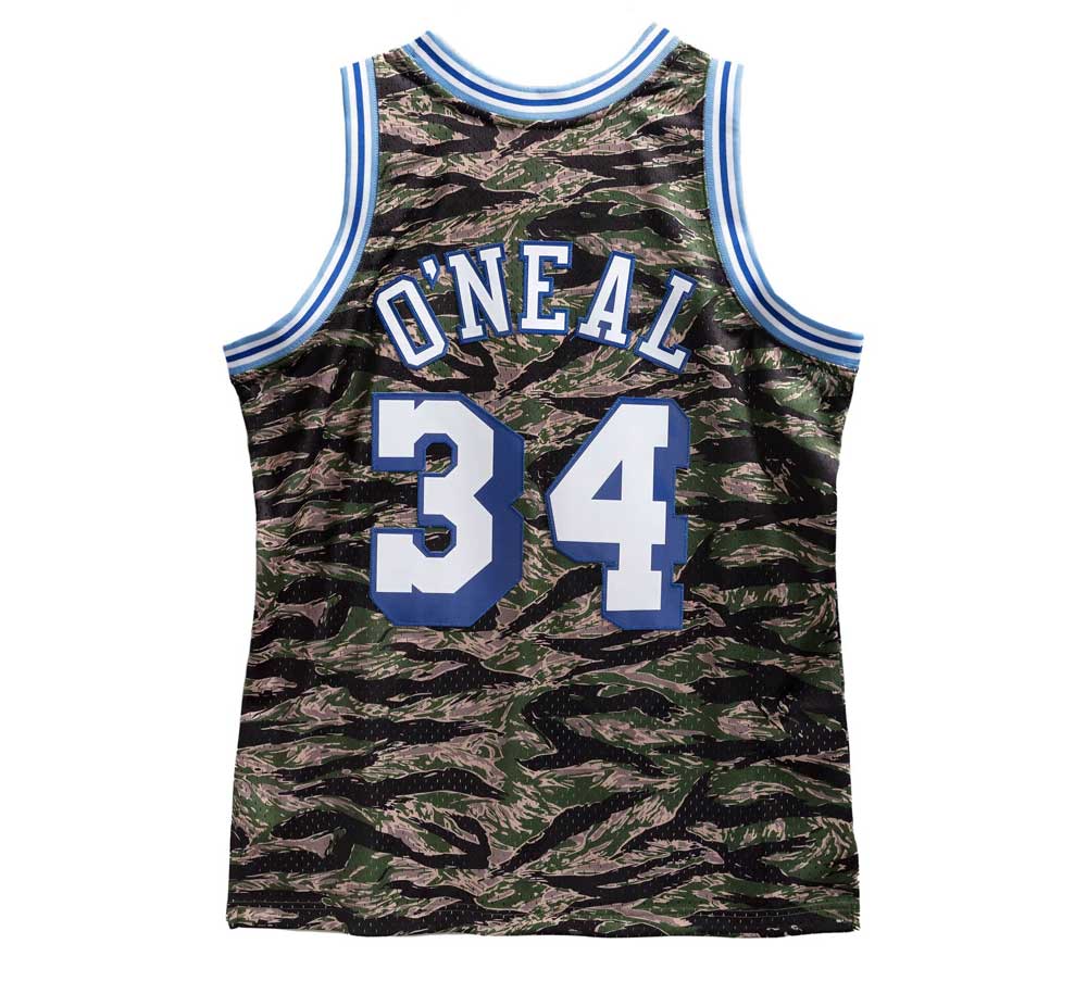 LOS ANGELES LAKERS TIGER CAMO SWINGMAN JERSEY-SHAQUILLE O'NEAL - Image 2