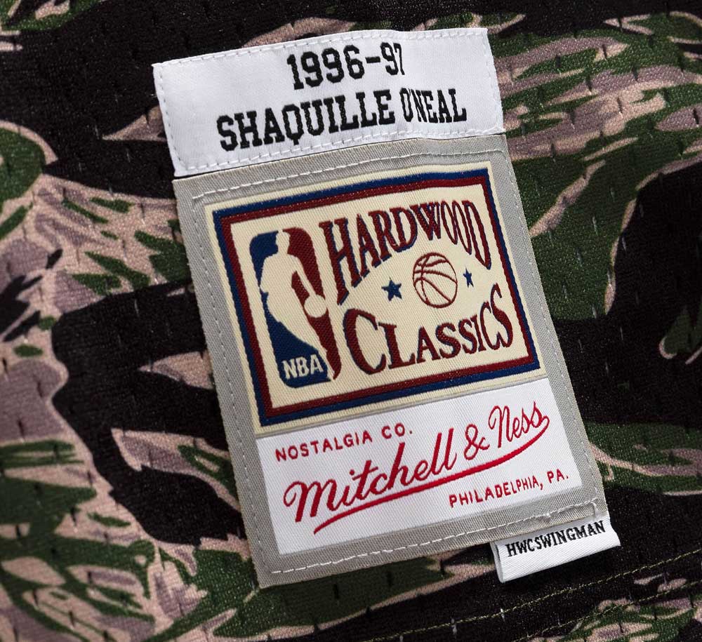 LOS ANGELES LAKERS TIGER CAMO SWINGMAN JERSEY-SHAQUILLE O'NEAL - Image 3