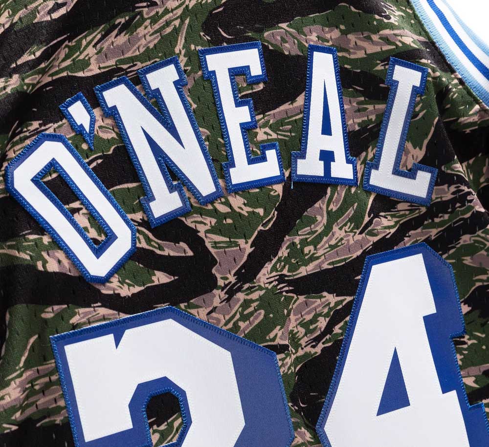 LOS ANGELES LAKERS TIGER CAMO SWINGMAN JERSEY-SHAQUILLE O'NEAL - Image 4