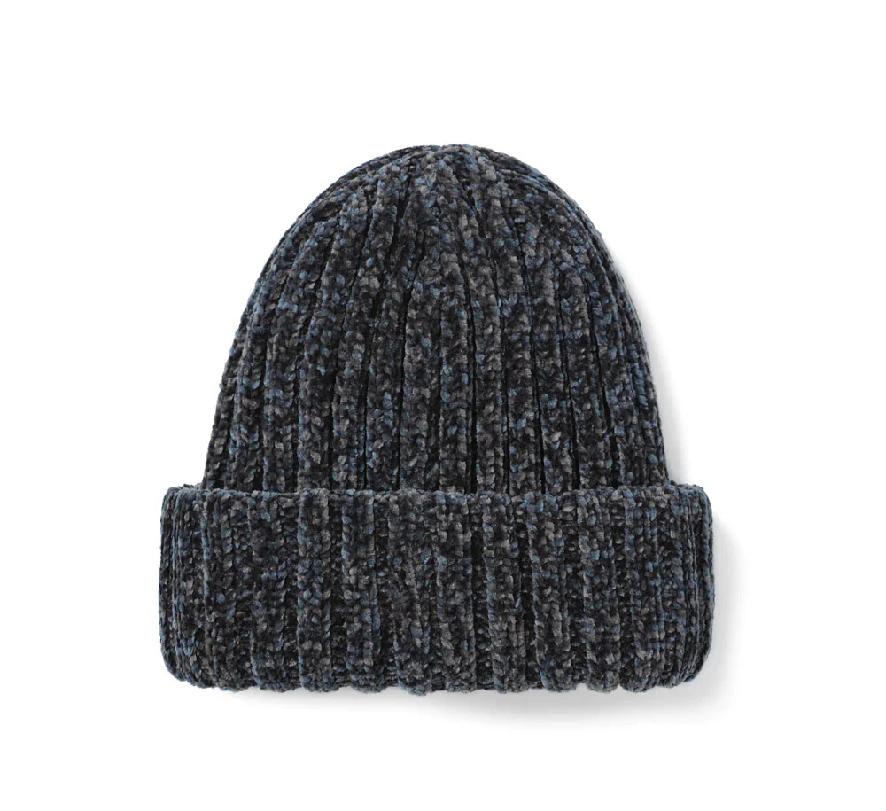 Low Gauge Velvet Knit Beanie - Image 2