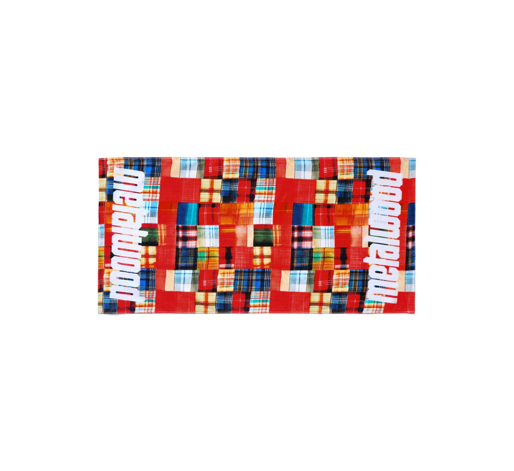Madras Patch Caddie Towel