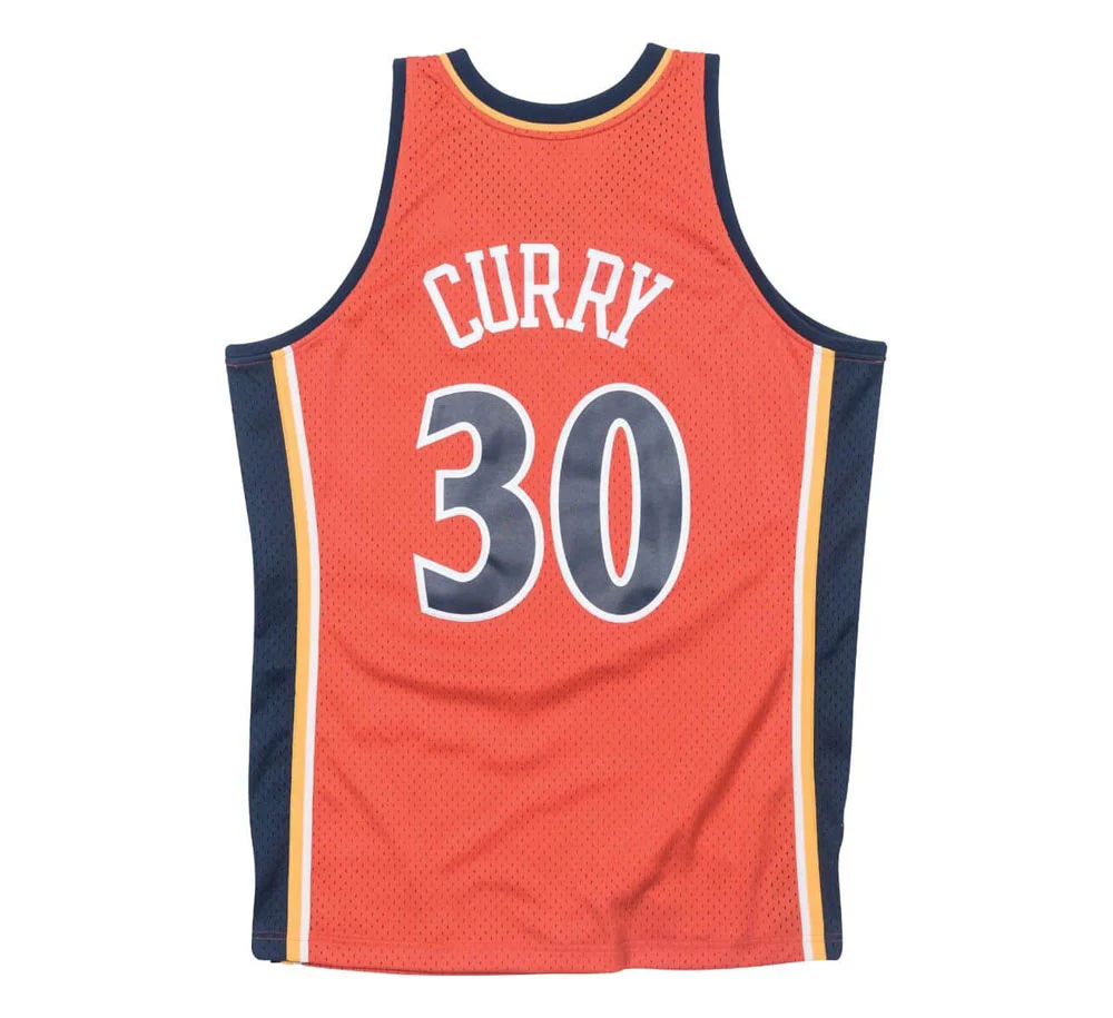 NBA SWINGMAN ALTERNATE JERSEY WARRIORS 09-10 STEPHEN CURRY - Image 2