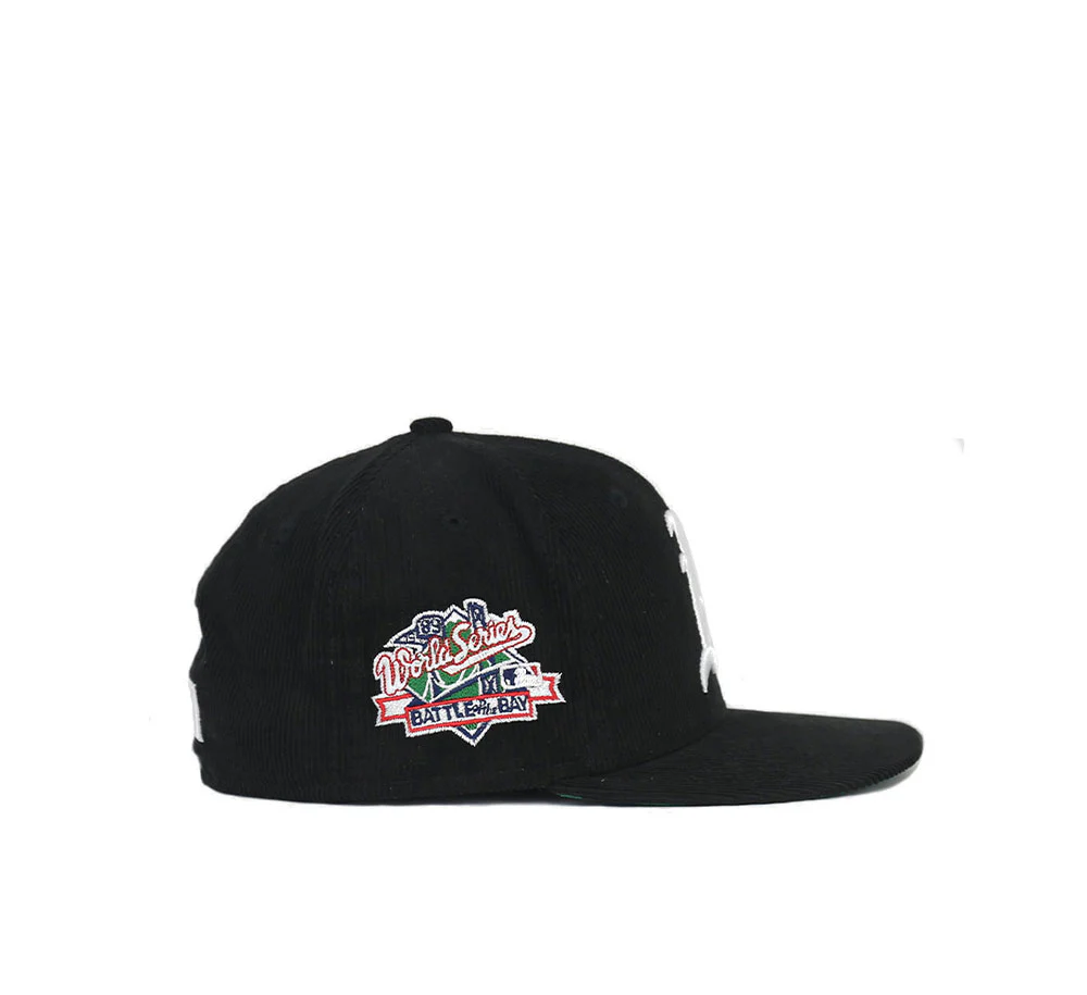 OAKLAND ATHLETICS CORDUROY 1989 BOB WS 5950 FITTED CAP - Image 3