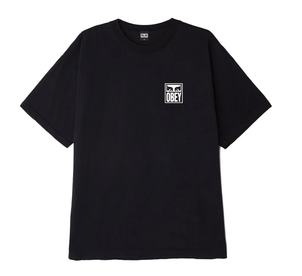 OBEY EYES ICON 2 HEAVYWEIGHT BOX TEE - Image 2