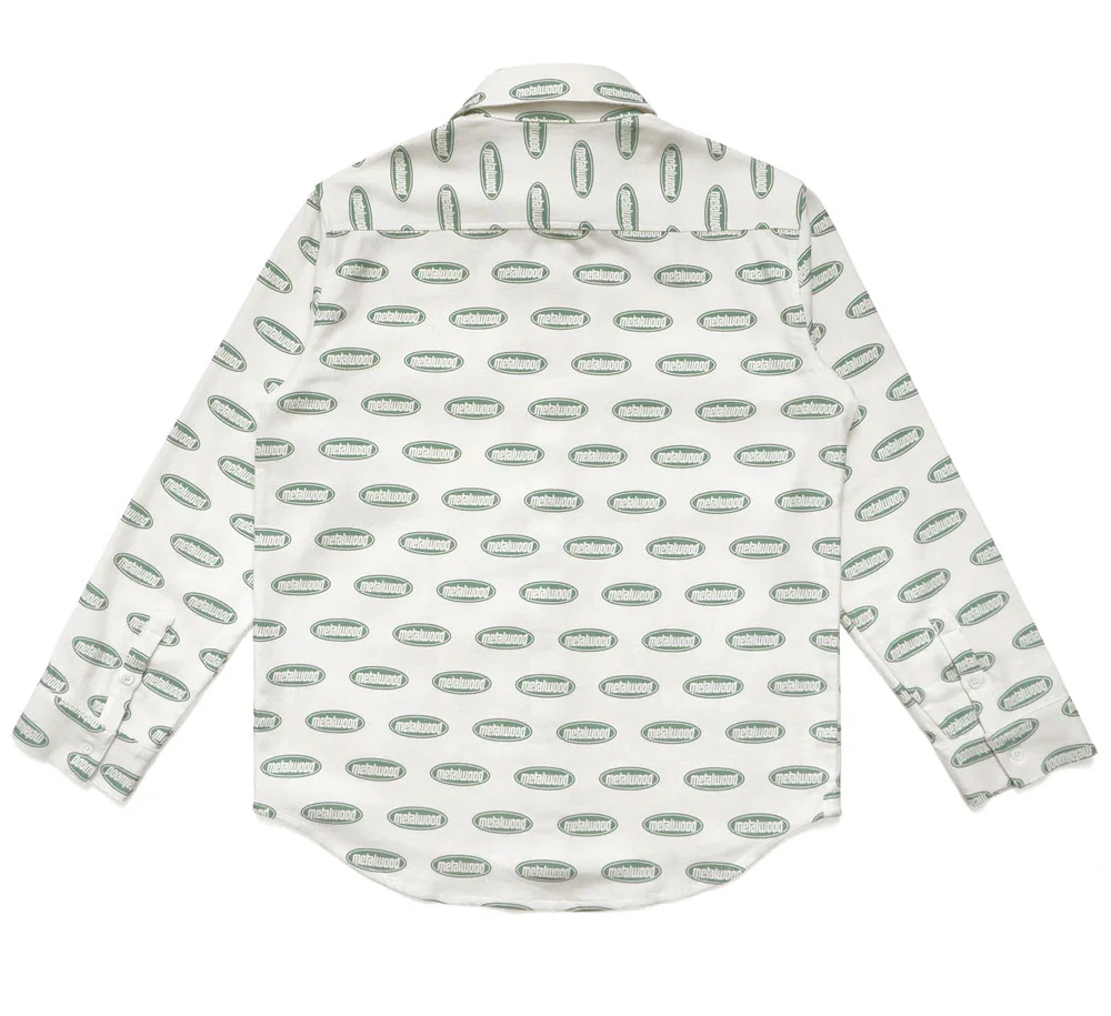OVAL LOGO FLANNEL OVERSHIRT - Image 2