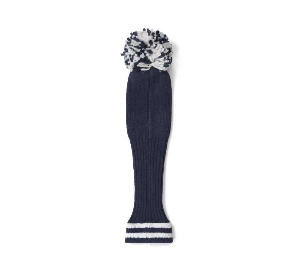 Pom Knit Wood Cover - Image 2