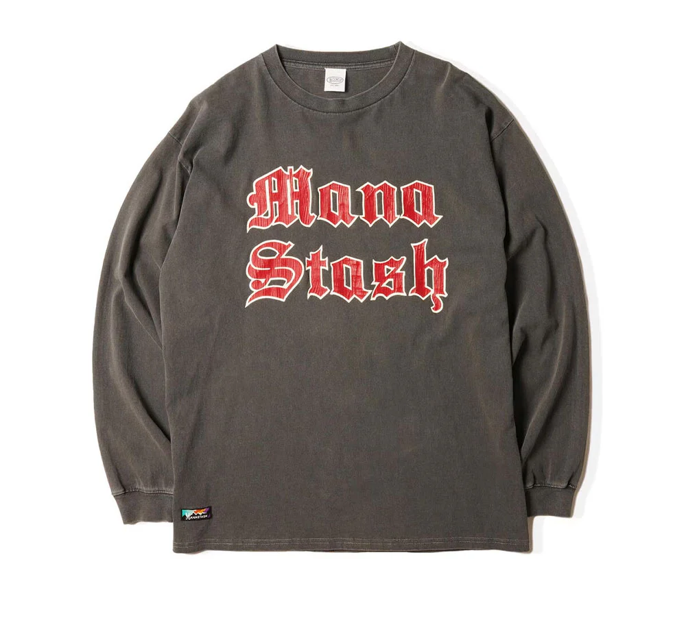 Pumice L/C Old English Tee