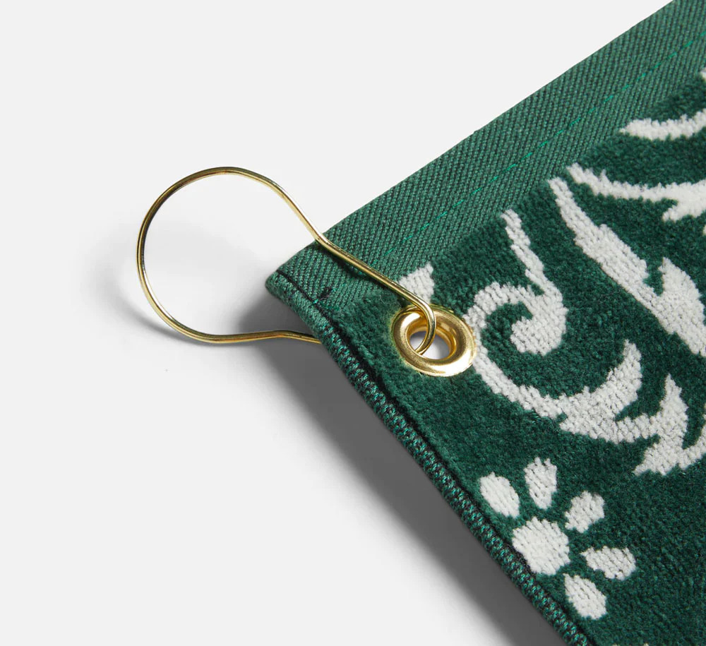 QUIET PAISLEY GOLF TOWEL - Image 4