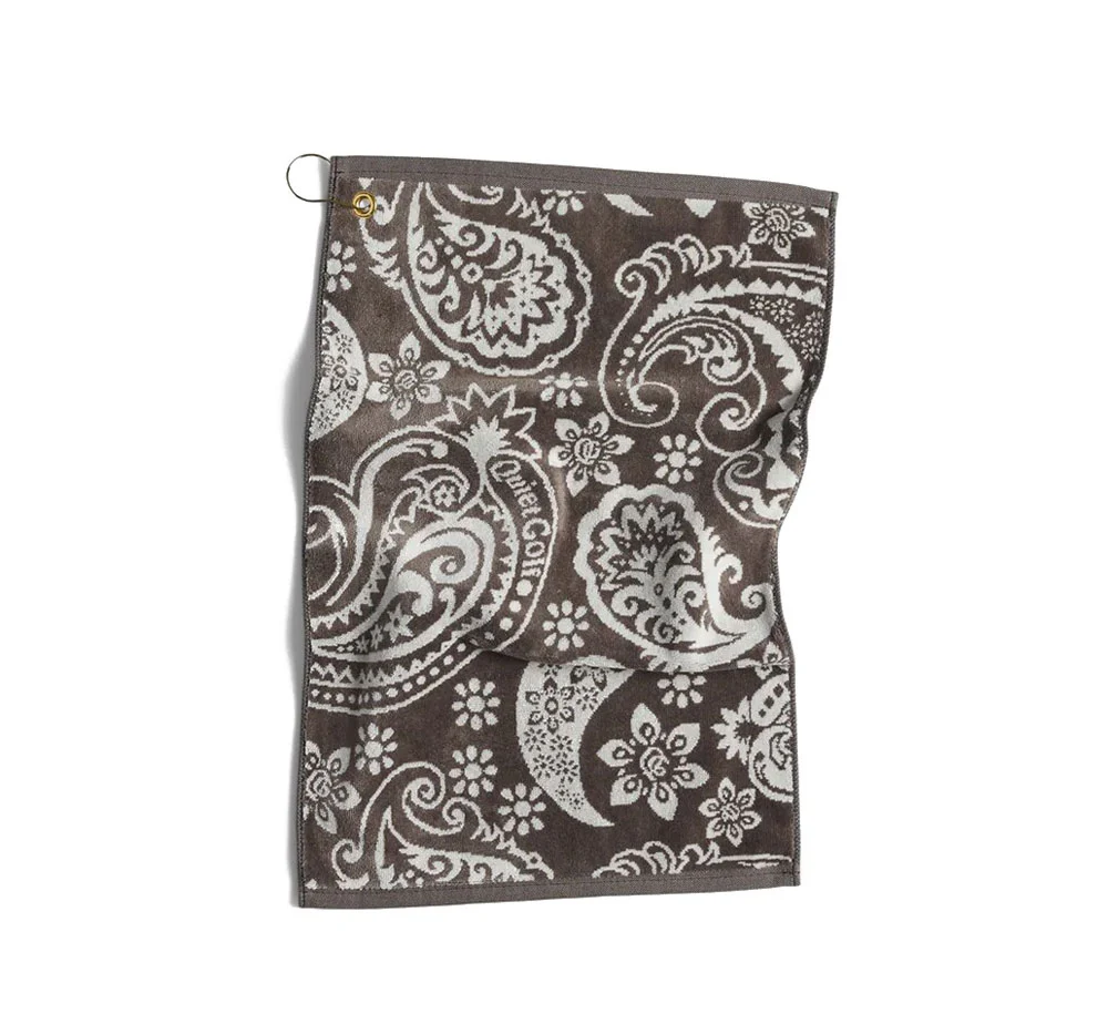 QUIET PAISLEY GOLF TOWEL