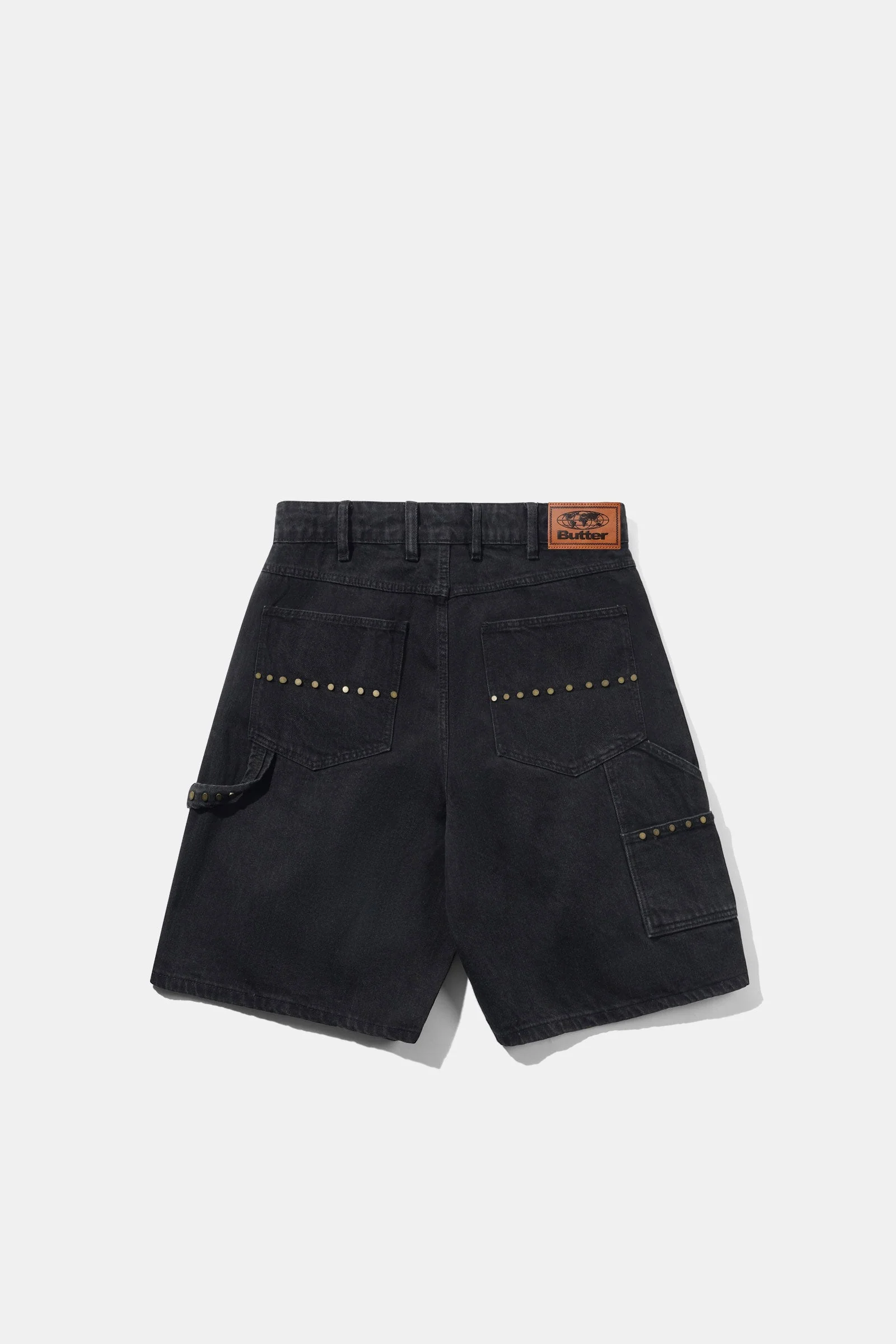 Rivet Denim Shorts - Image 2