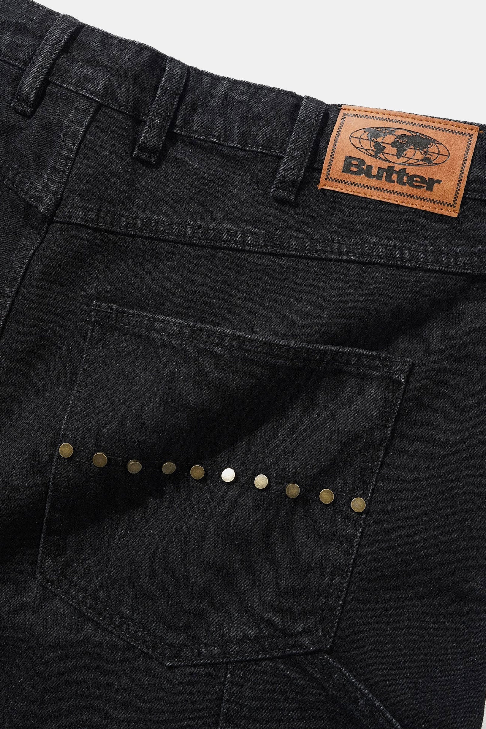 Rivet Denim Shorts - Image 3
