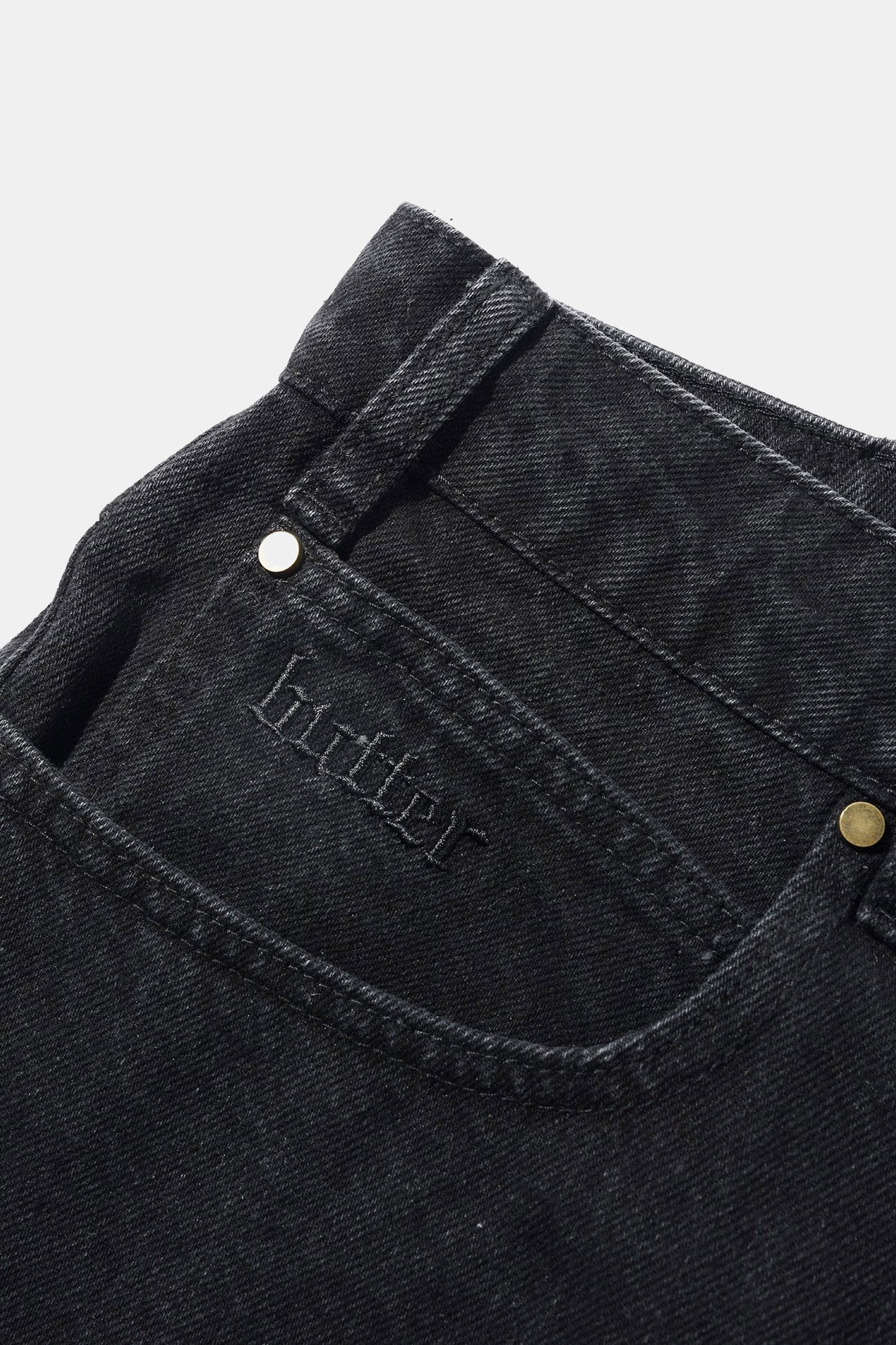 Rivet Denim Shorts - Image 4